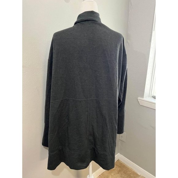 Eddie bauer Soft Open Cardigan Jacket Women Size 2XL Gray - Picture 9 of 10